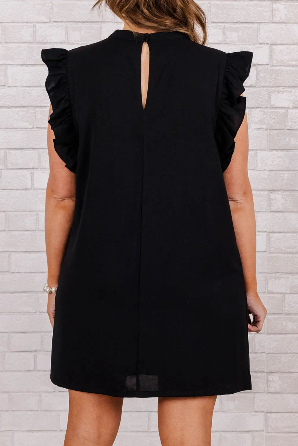 Robe courte noir grande taille La Mode XL