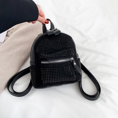 Mini sac à dos diamant femmes