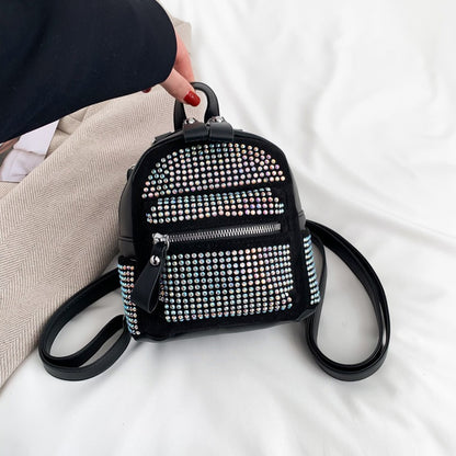 Mini sac à dos diamant femmes