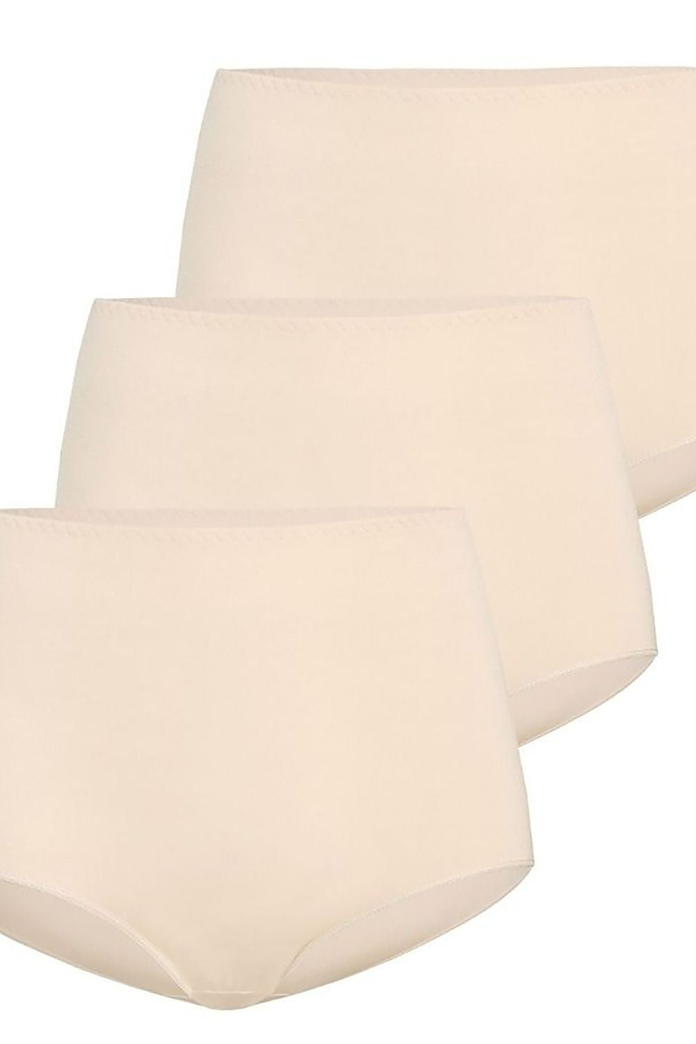 Lot de slip en coton beige