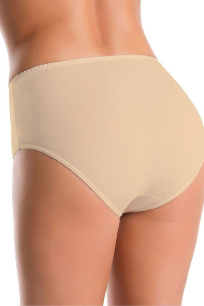 Lot de slip en coton beige